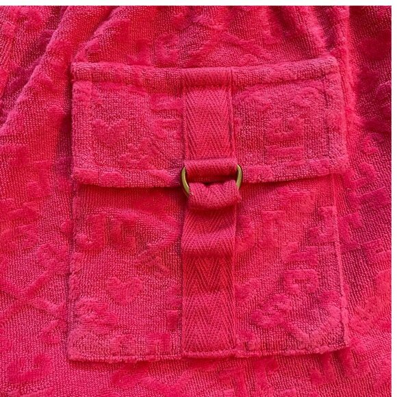 Vintage Juicy Couture Hot Pink Romper Terry Cloth Y2K - XS - Picture 6 of 10